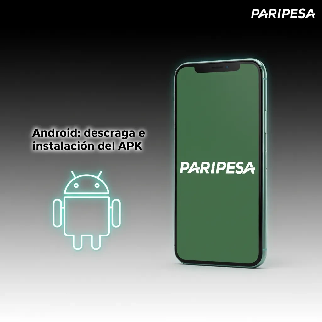 Infografía de Android: descargar e instalar APK verificado, habilitar fuentes confiables, abrir la app e iniciar sesión