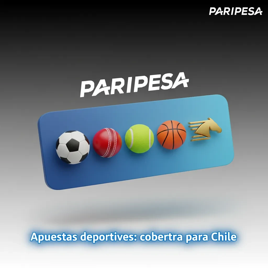 Apuestas deportivas en Chile en Paripesa: fútbol, tenis, básquet, eSports, MMA y más; mercados prepartido y en vivo.
