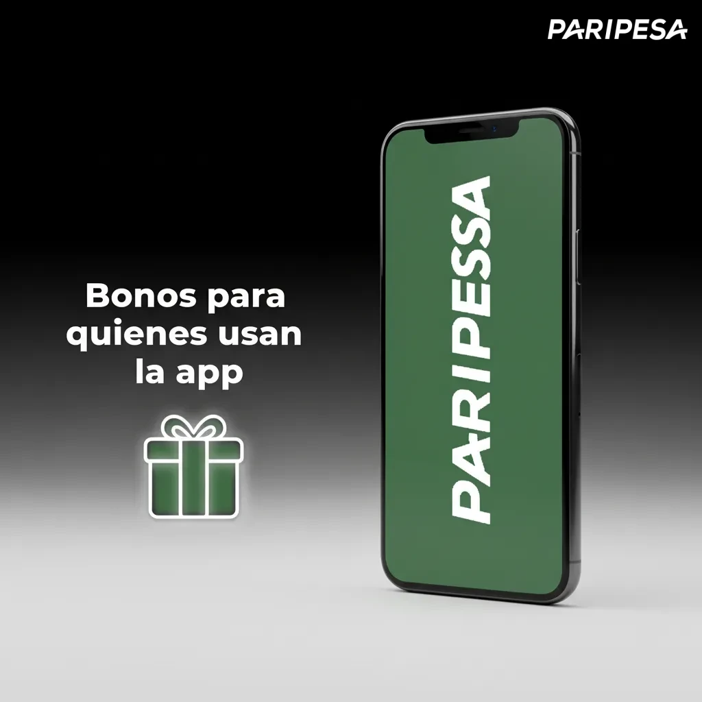 Teléfono con app de apuestas mostrando bonos: bienvenida 100% hasta 100 €, recargas, giros gratis y apuesta gratis.