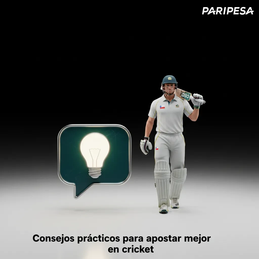 Guía visual para apostar en cricket: analiza forma, condiciones y formatos; gestiona bankroll y valor en cuotas.