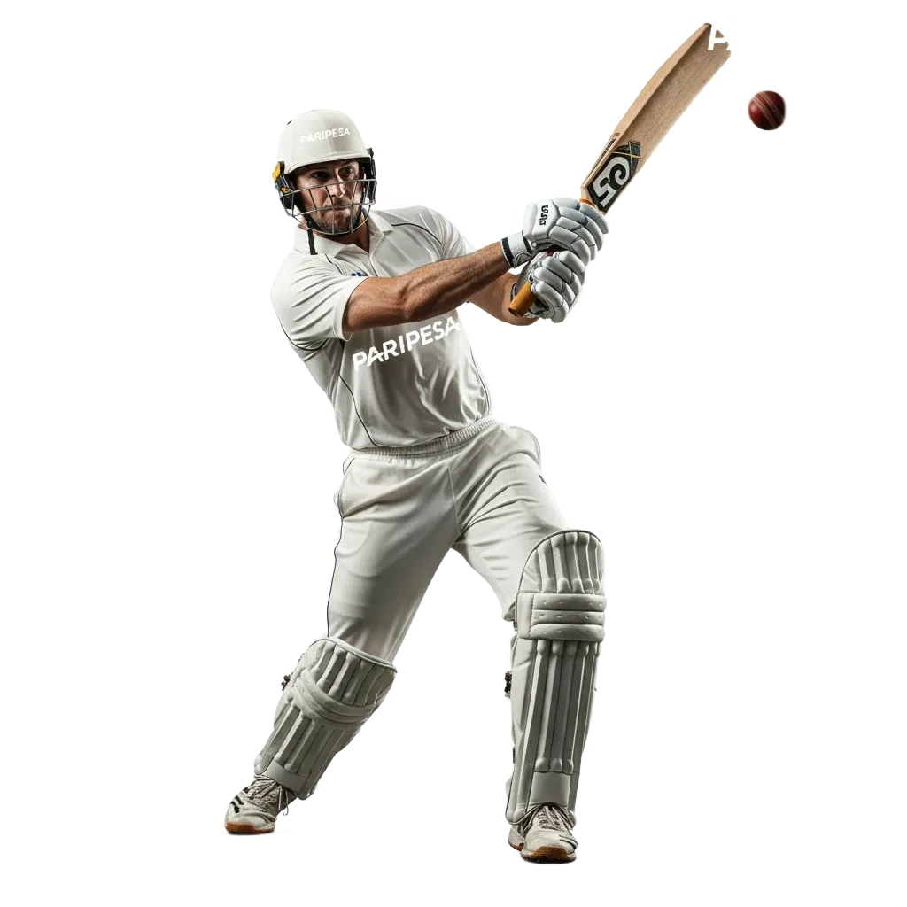 Banner de Paripesa sobre cricket en Chile con cuotas T20, mercados en vivo y bono 100% hasta 100 € + tiradas gratis.