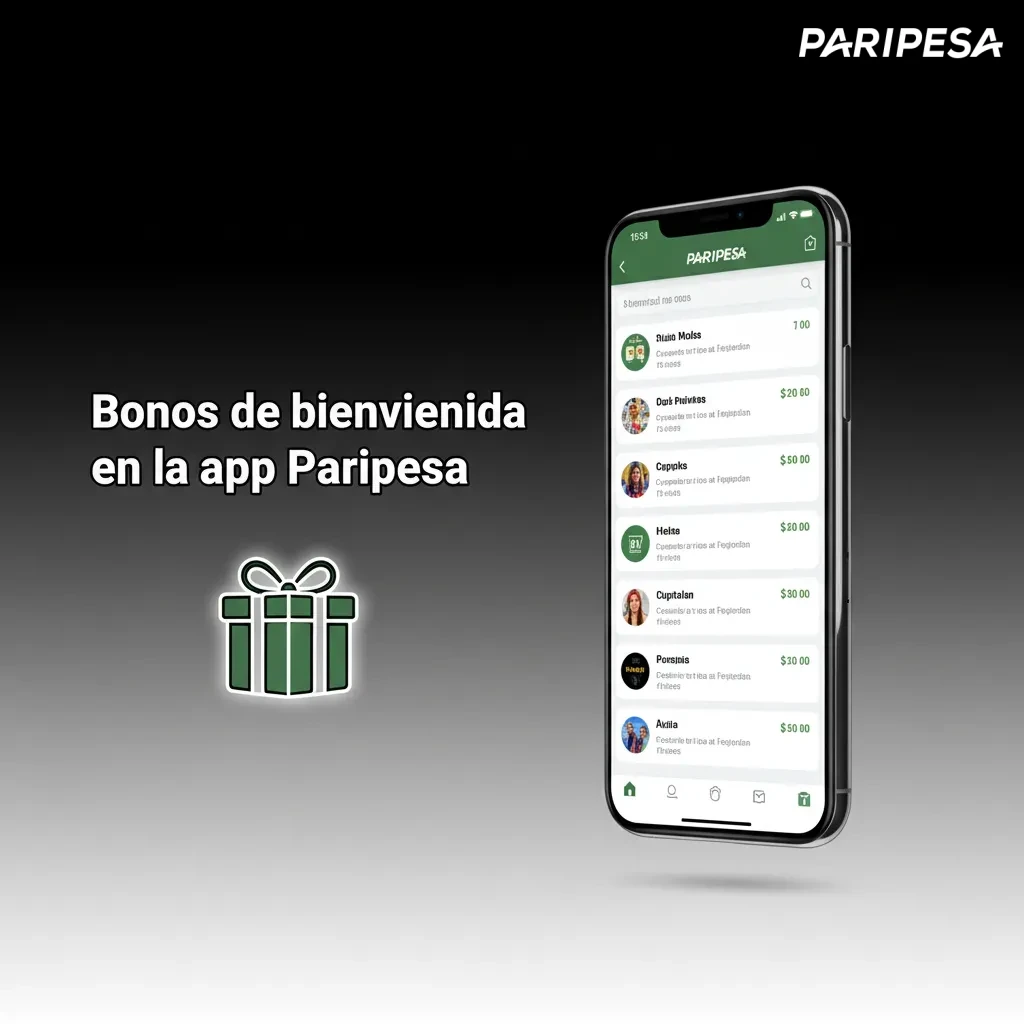 Bonos de bienvenida en la app Paripesa: 100% hasta 100 €, tiradas gratis, freebet deportes y promos. Revisa términos.