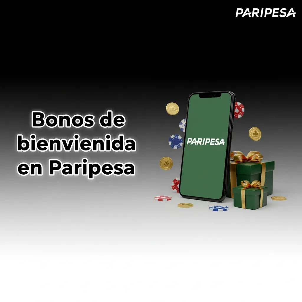 Bonos de bienvenida en Paripesa: 100% primer depósito hasta 100 €, tiradas gratis y promos de deportes y slots.