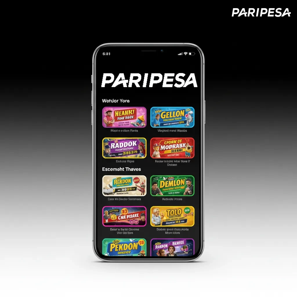 Interfaz PWA de Paripesa con menús claros, cuotas visibles y accesos a Deportes, En Vivo y Casino; rápida y adaptable.