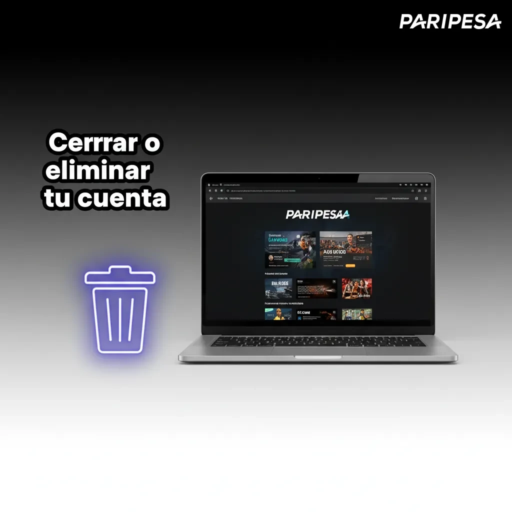 Pasos en el Centro de ayuda para cerrar o eliminar cuenta: temporal, permanente o autoexclusión; verificación e email.