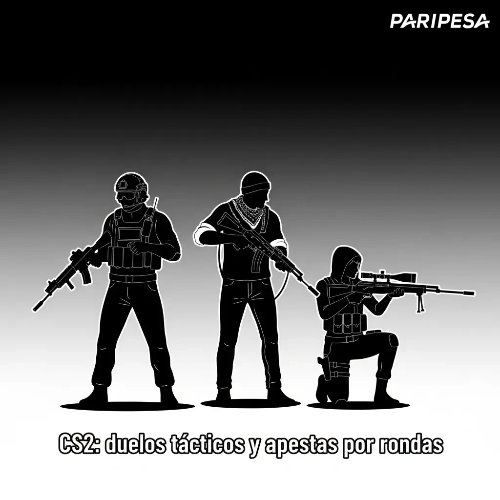 Interfaz de apuestas de CS2 con mercados por rondas, prepartido y en vivo, y logos de PGL, BLAST, ESL, IEM y FiReLEAGUE.