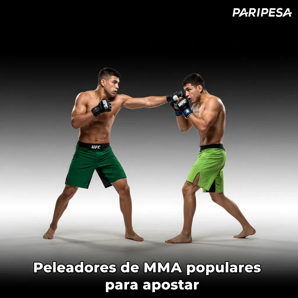 Infografía: peleadores MMA para apostar — Makhachev, Pereira, Topuria, O’Malley, Grasso, Weili y Oliveira.