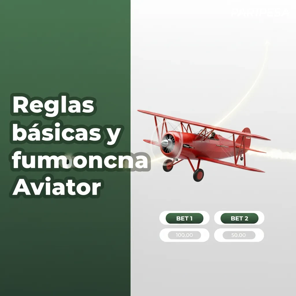 Tutorial de Aviator: avión, gráfico y línea roja con multiplicador; retira antes del crash, Auto Cashout y dos apuestas.