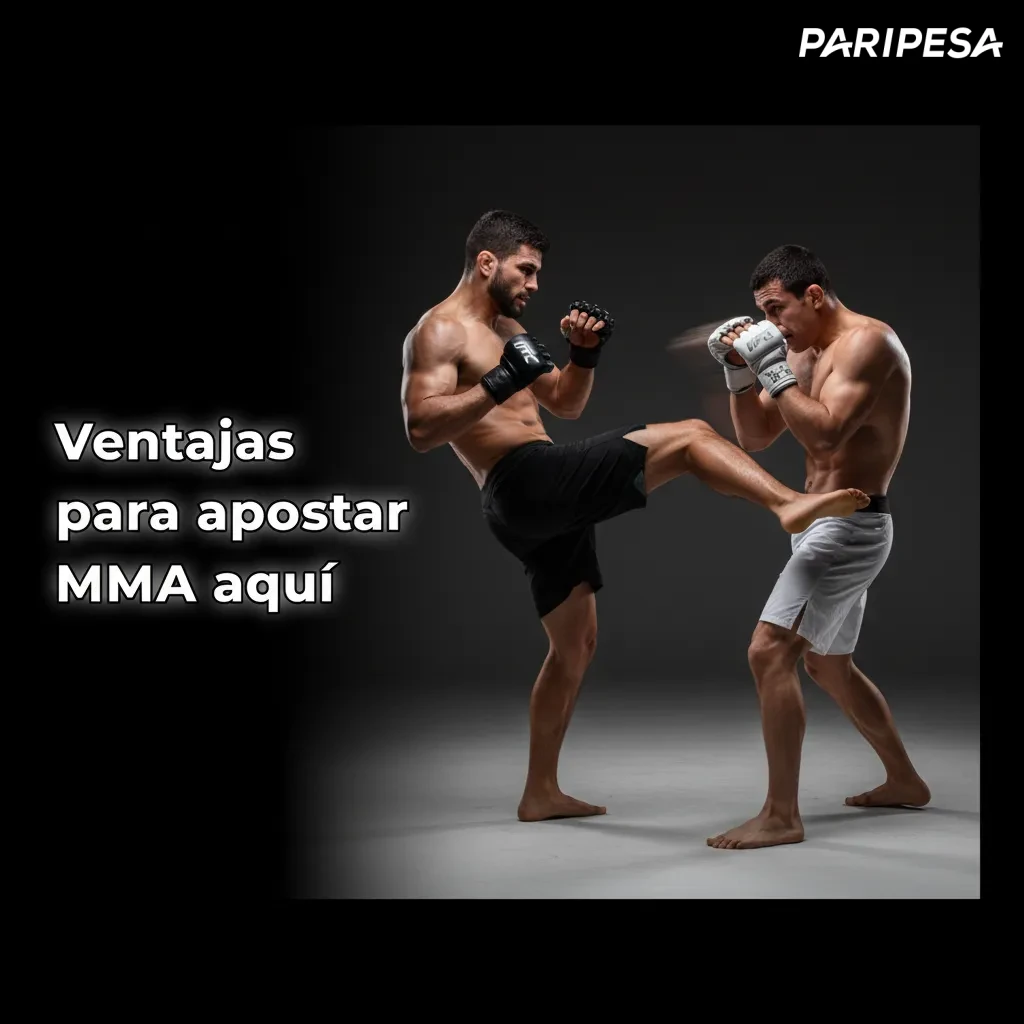 Ventajas para apostar MMA en Chile: cuotas Paripesa, mercados variados, en vivo por asalto, cash out y soporte en español