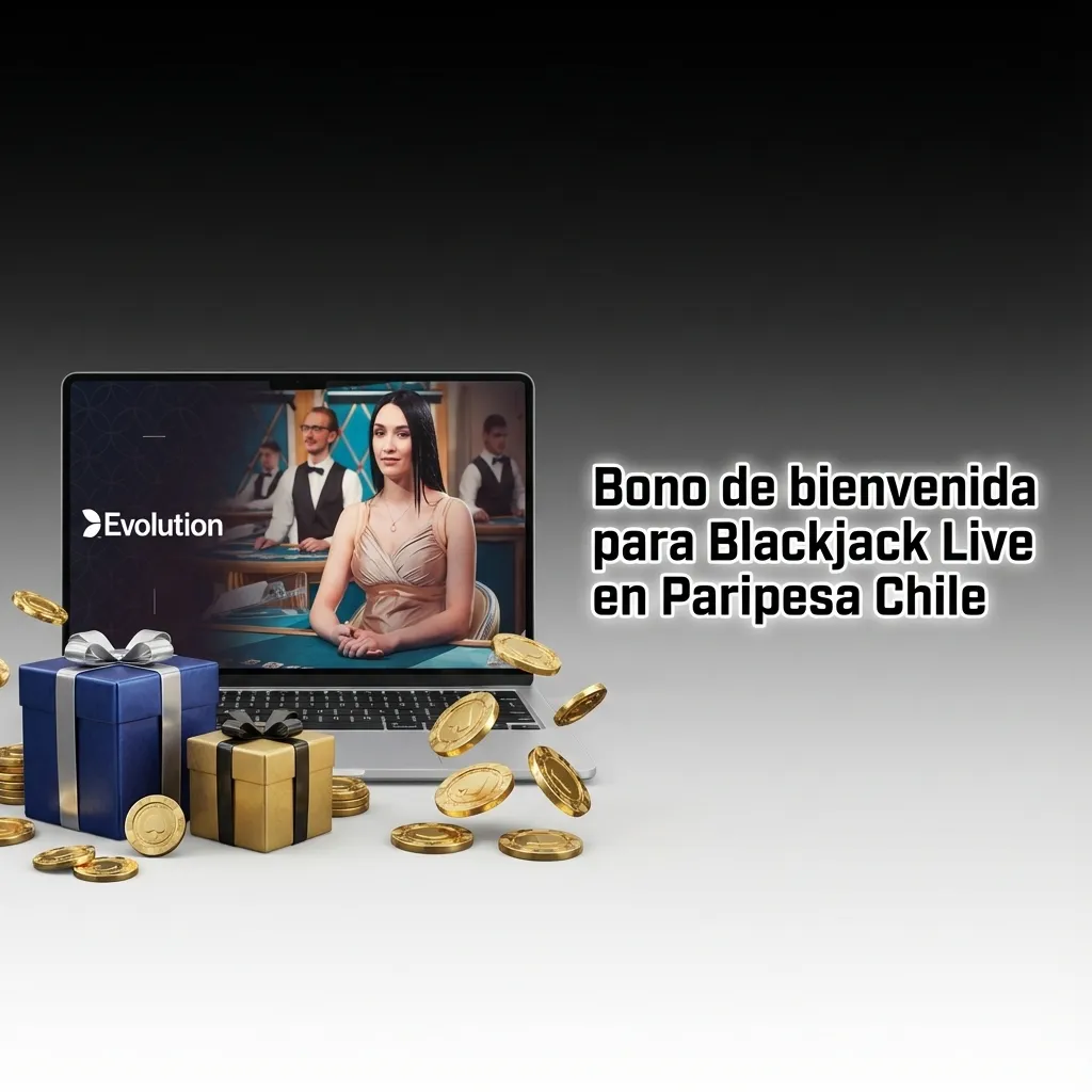 Banner de bono de bienvenida Paripesa Chile: 100% primer depósito hasta 100 € + tiradas gratis para Blackjack Live