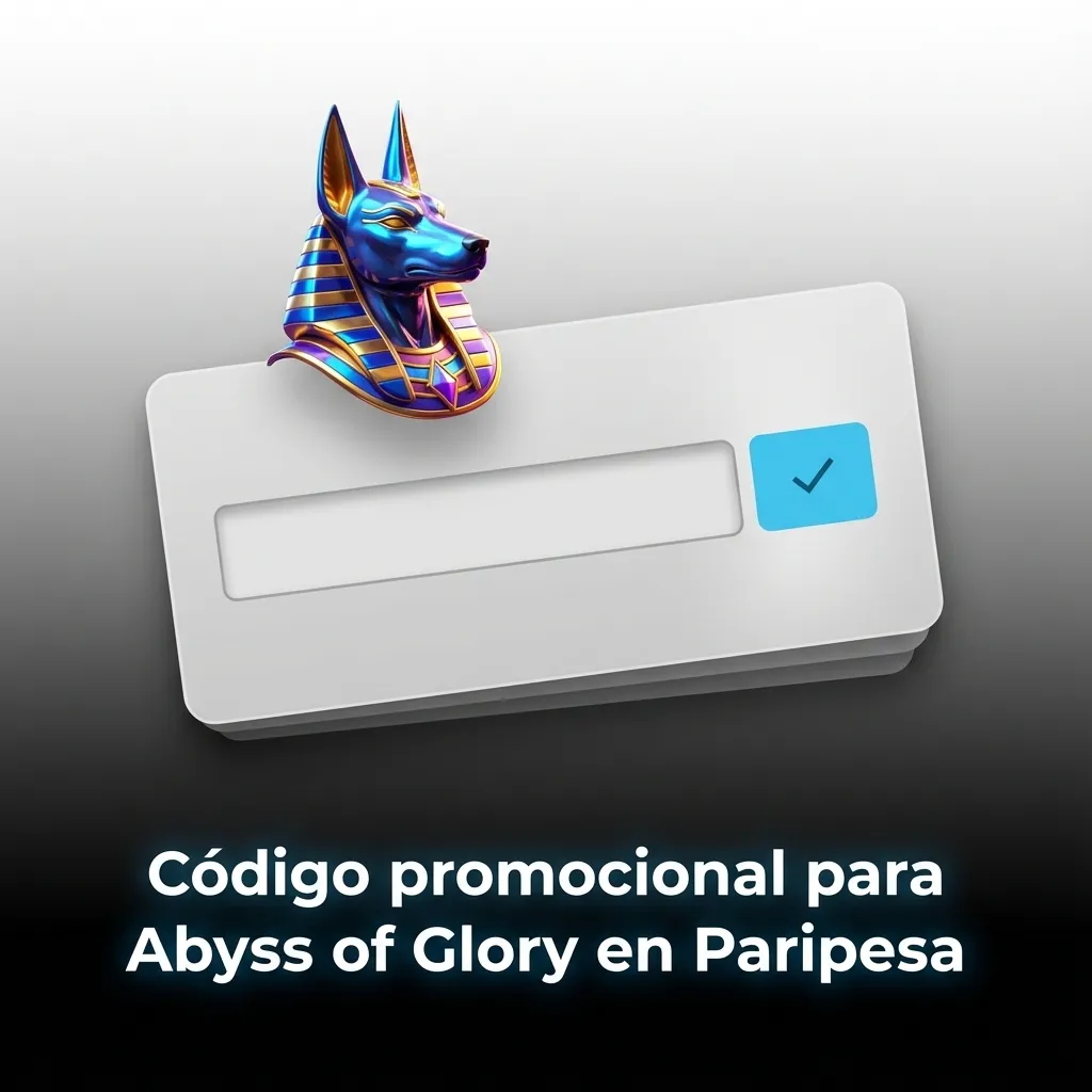 Banner de Paripesa mostrando el código promocional “ABYSSCL” para Abyss of Glory dirigido a jugadores de Chile