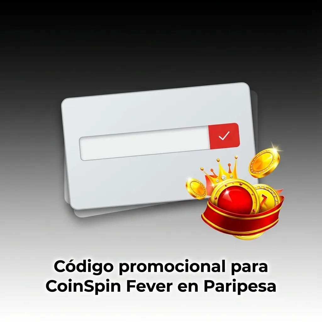 Banner promocional de CoinSpin Fever en Paripesa destacando el código COINFEVER para jugadores de Chile