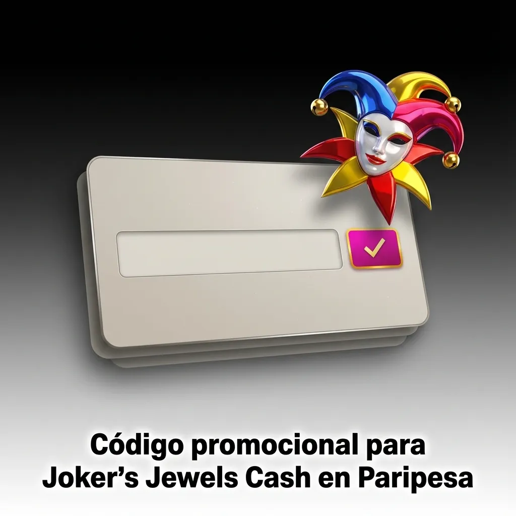 Banner de Paripesa destacando código promocional CASHJOKER para Joker's Jewels Cash válido en Chile