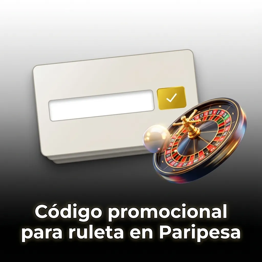 Banner de casino online Paripesa con código promocional RULETA2024 para saldo extra y tiradas gratis en ruleta