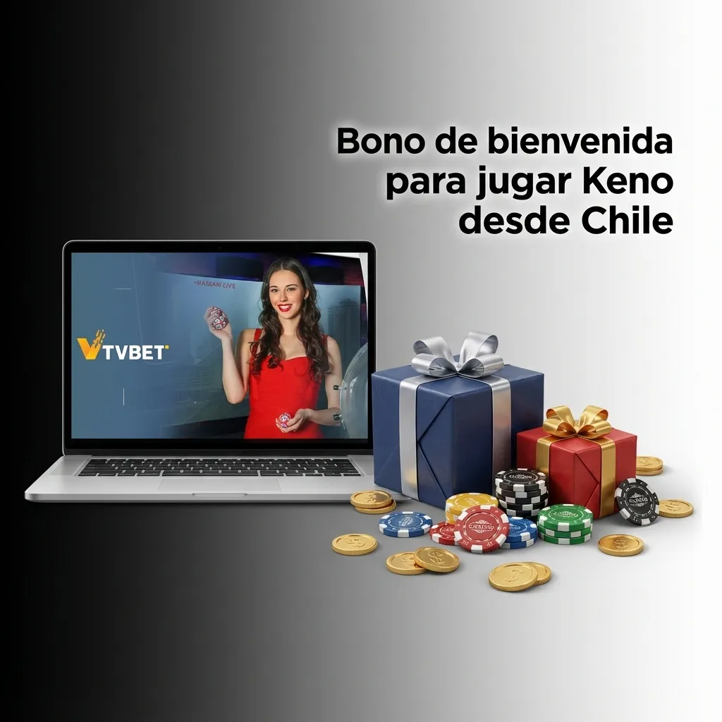 Banner promocional que ofrece bono de bienvenida del 100 % hasta 100 € para jugar Keno online desde Chile
