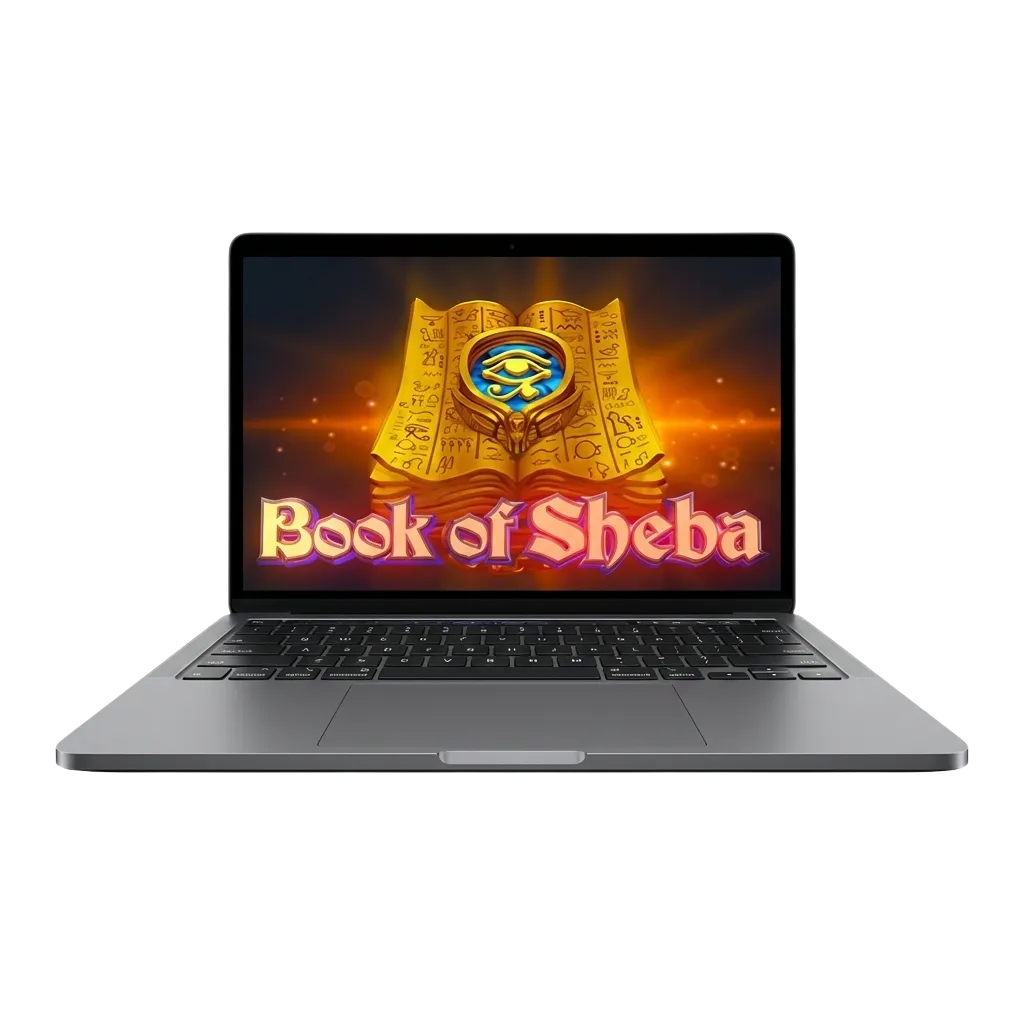 Banner de casino chileno mostrando la tragamonedas Book of Sheba, RTP 95 %, alta volatilidad y bono de bienvenida en Paripesa