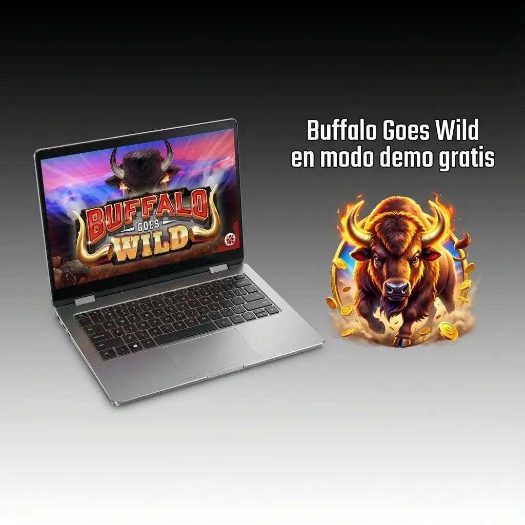 Tragamonedas Buffalo Goes Wild en modo demo gratis en Paripesa, con carretes y símbolos idénticos a la versión por dinero real