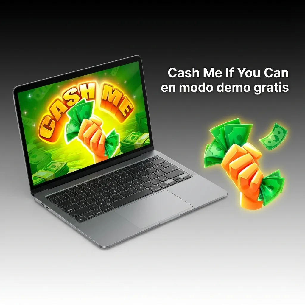Interfaz de la slot Cash Me If You Can en modo demo gratis en Paripesa, con saldo virtual y sin riesgo de dinero real