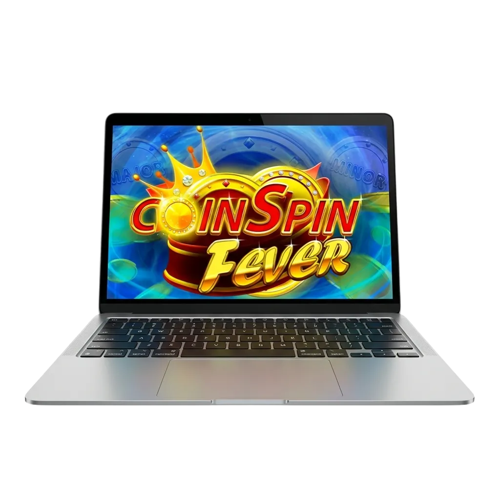 Pantalla de CoinSpin Fever online en Chile con tragamonedas colorida, RTP 95 % y oferta de bono de bienvenida en Paripesa