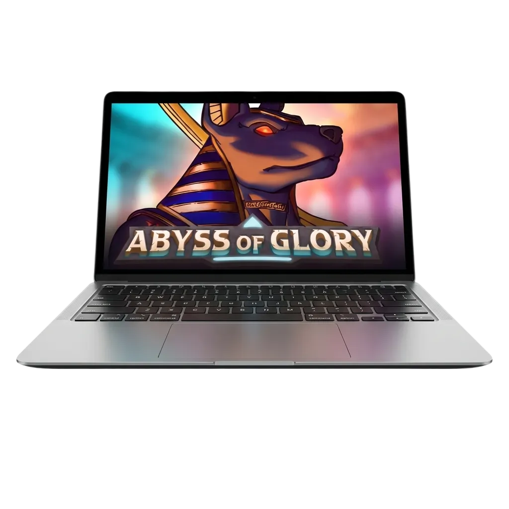 Banner de Abyss of Glory online en Chile con explorador marino, tesoros submarinos y oferta de bono de bienvenida