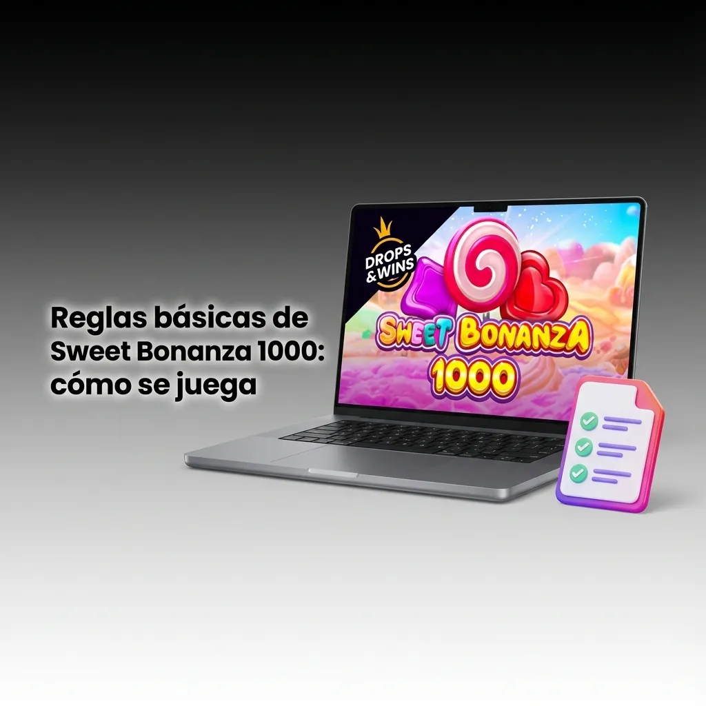 Pantalla de la slot Sweet Bonanza 1000 de 6x5 carretes con símbolos de frutas y caramelos en estilo colorido