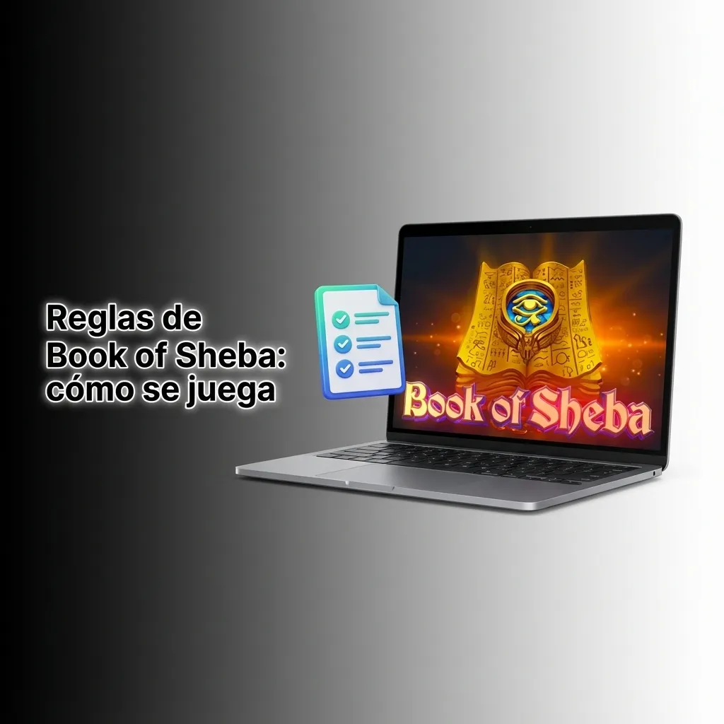 Pantalla de la slot Book of Sheba mostrando los 5 carretes, símbolos expansivos y el libro comodín/scatter