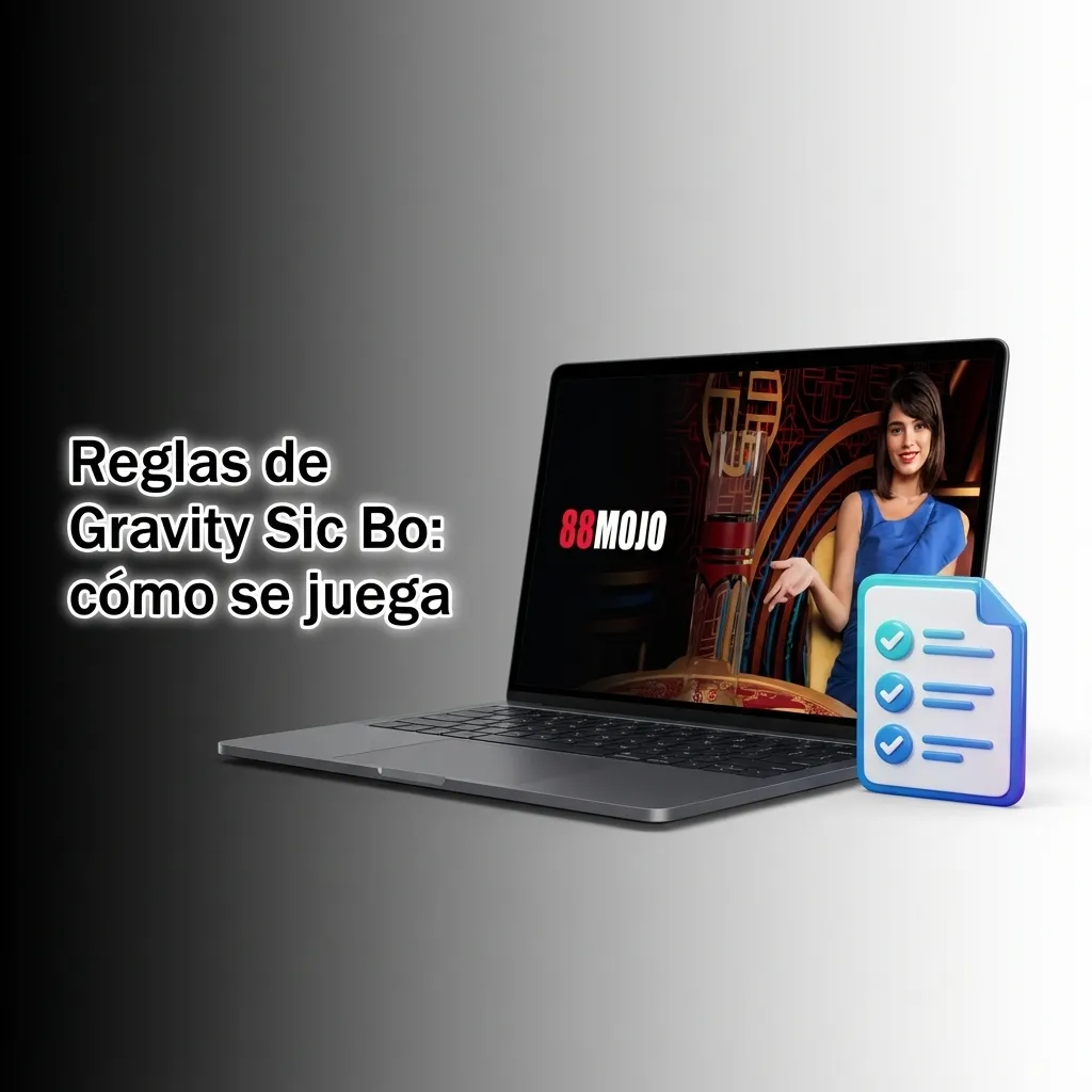 Mesa de Gravity Sic Bo en vivo con tres dados físicos, tablero de apuestas y multiplicadores resaltados en algunas casillas