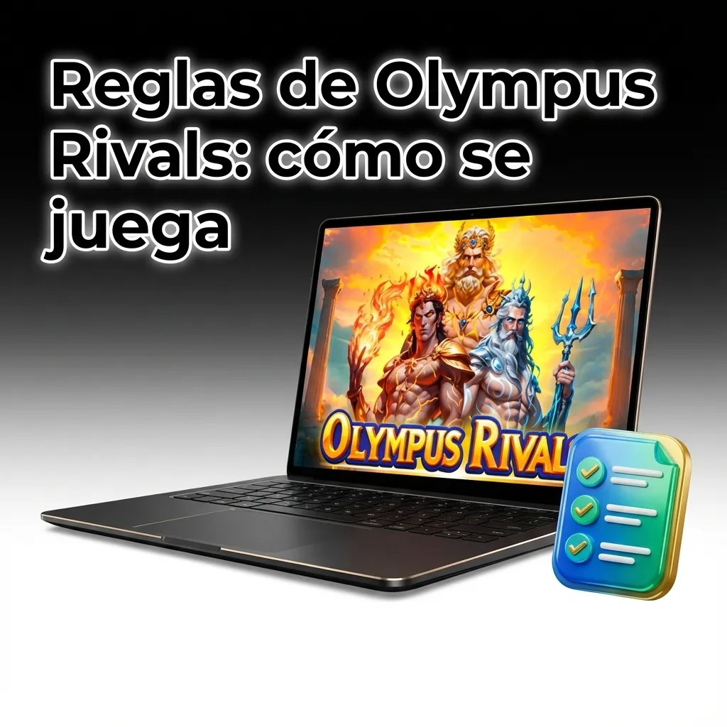 Pantalla de tragamonedas Olympus Rivals con carretes girando, símbolos especiales y líneas de pago resaltadas en una interfaz clara