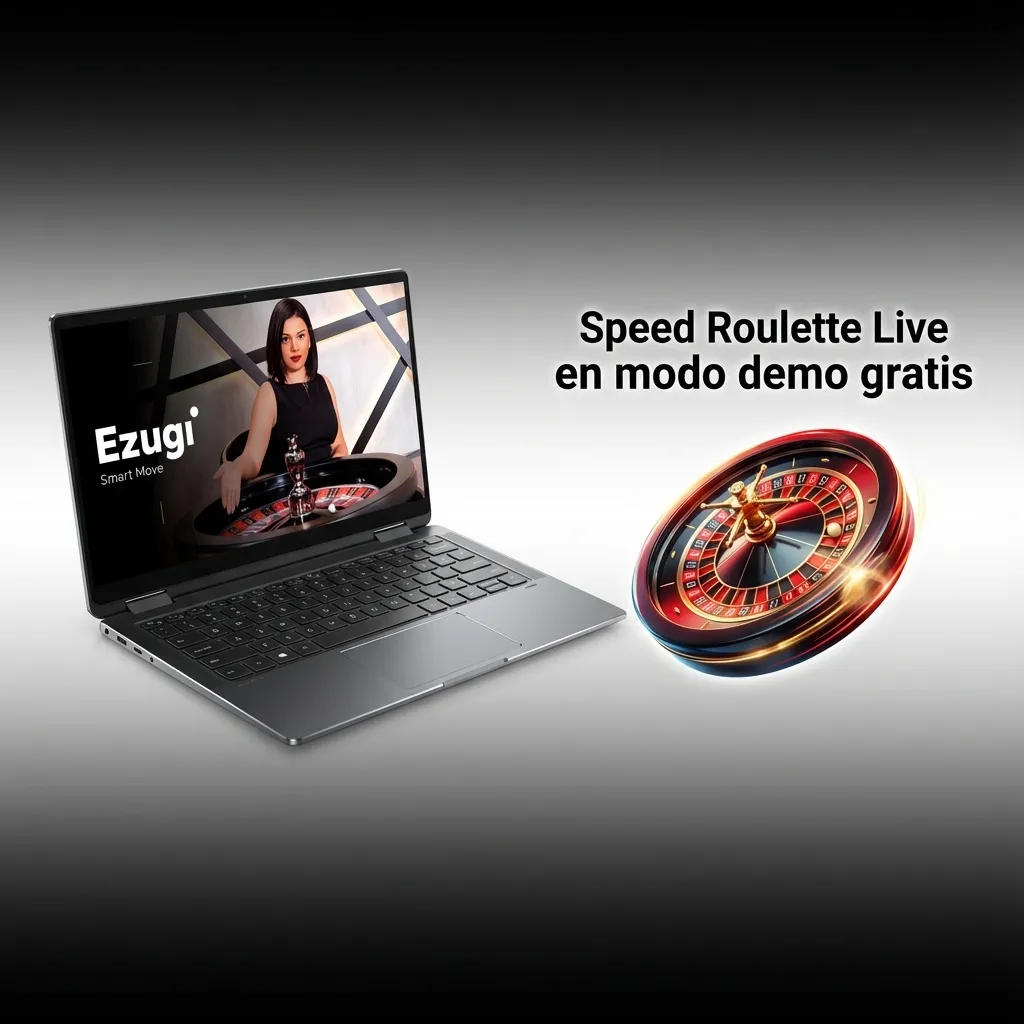 Mesa de Speed Roulette Live en casino online con interfaz demo y fichas virtuales sobre ruleta en movimiento