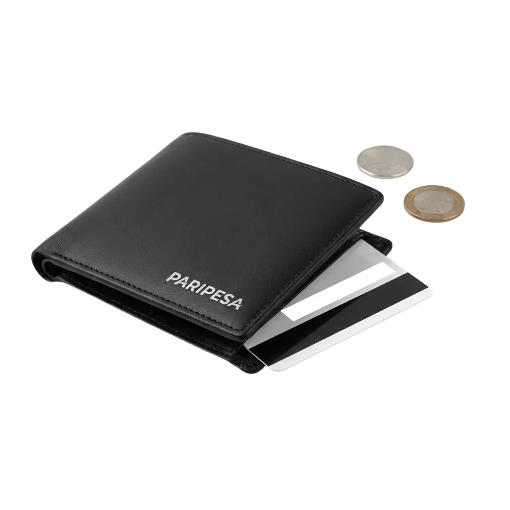 Interfaz de opciones de depósito en Paripesa Chile mostrando métodos de pago como Visa, Mastercard y criptomonedas