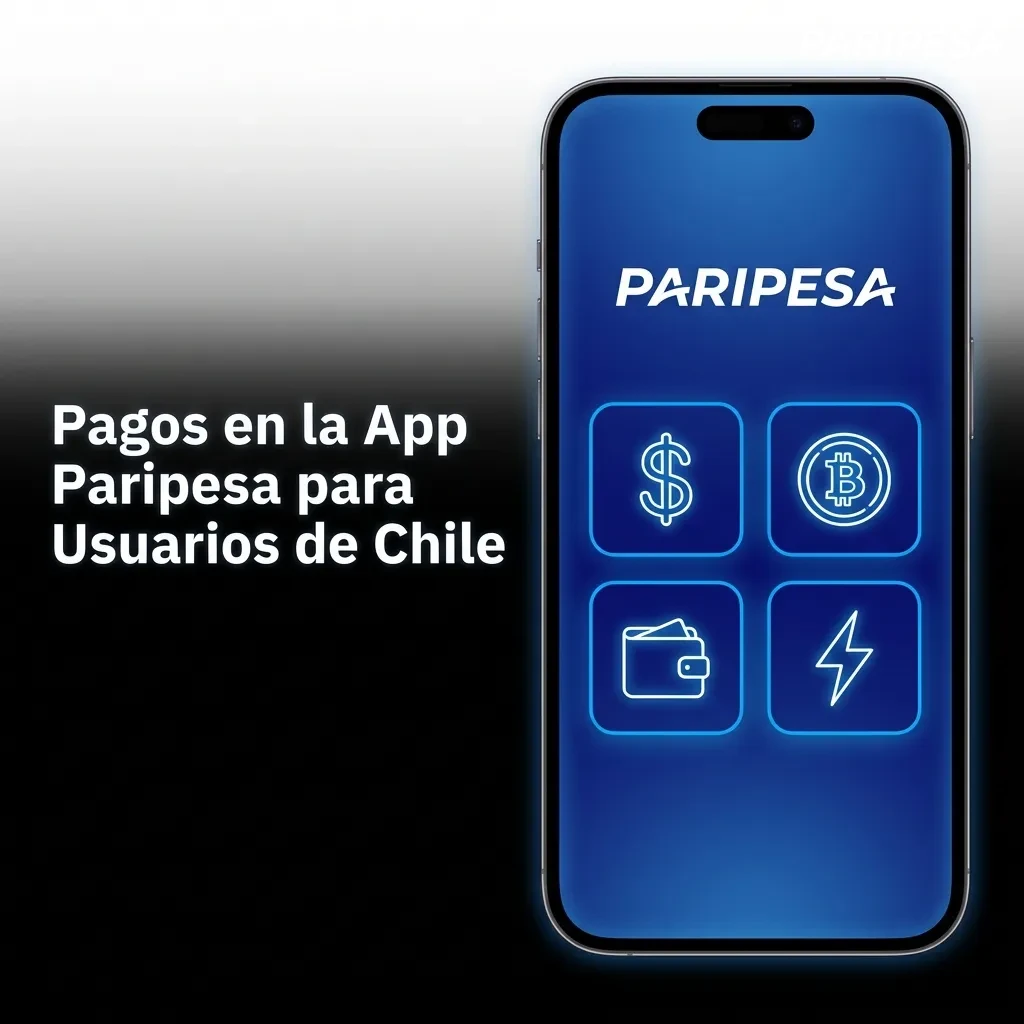 Paripesa app payment methods for Chile users including cards, e-wallets, crypto, and bank transfers