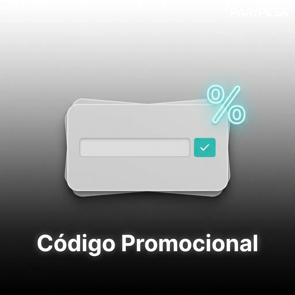 Pantalla de ingreso del código promocional WELCOME100 para obtener ofertas exclusivas al depositar