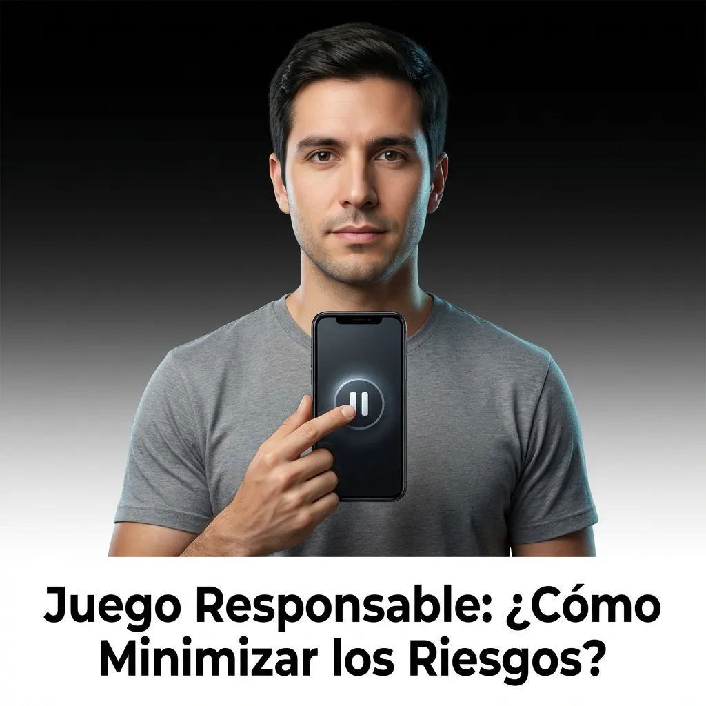 Persona estableciendo límites de presupuesto en casino online con herramientas de juego responsable visibles