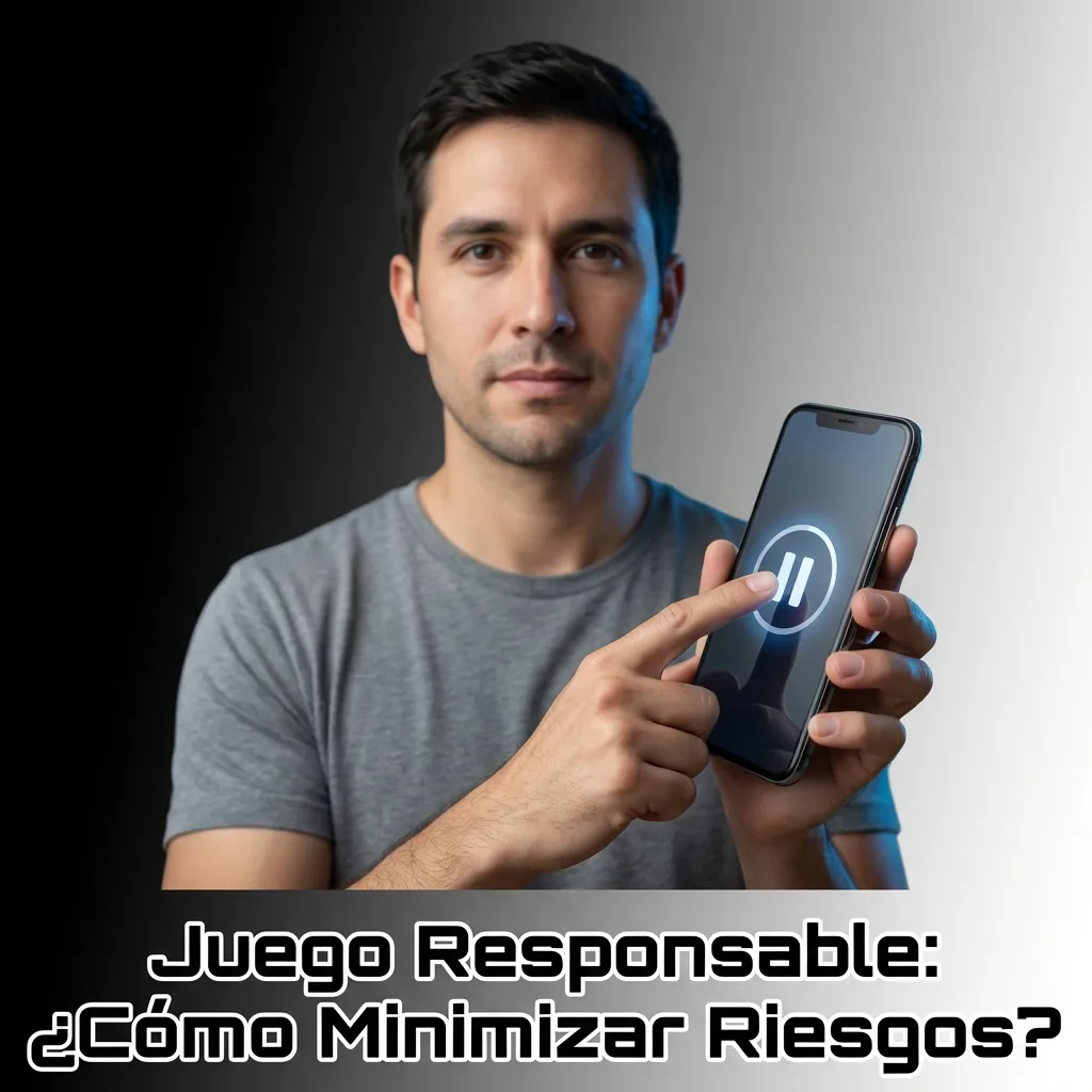 Persona estableciendo límites de apuestas en plataforma de juego responsable con herramientas de control y presupuesto