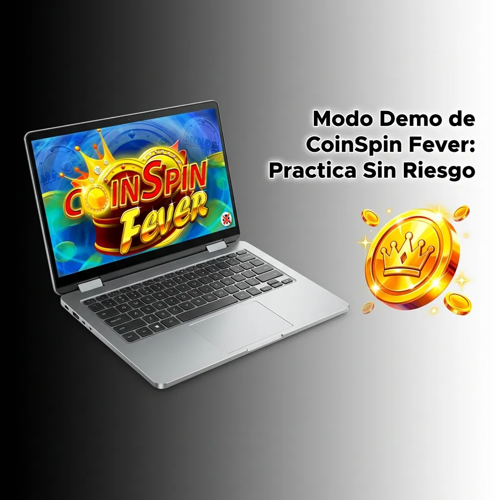 Jugador probando CoinSpin Fever en modo demo con créditos virtuales en la plataforma Paripesa sin riesgo financiero