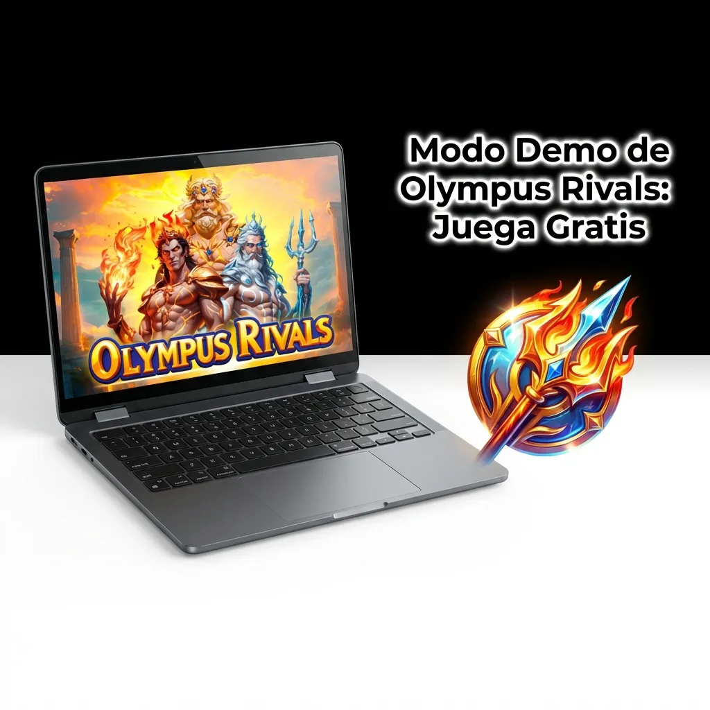 Jugador explorando el modo demo de Olympus Rivals con créditos virtuales en pantalla