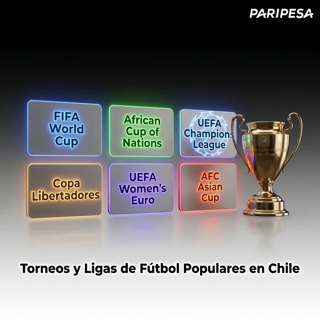 Chilean soccer betting options featuring international tournaments and local leagues with live odds updates