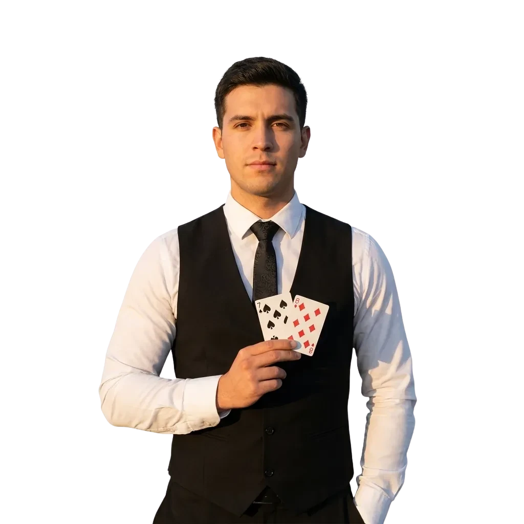 Live casino dealers at gaming tables with Chilean players enjoying real-time blackjack and roulette action