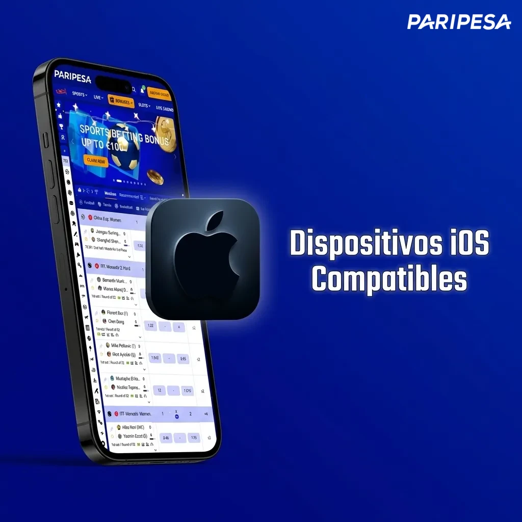 Lista de modelos iPhone e iPad compatibles con la aplicación móvil de Paripesa para apuestas deportivas