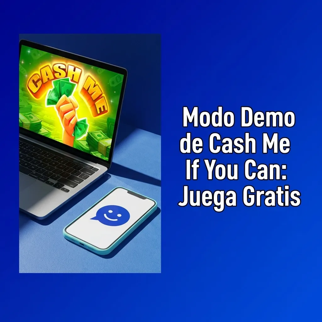 Jugador probando el modo demo de Cash Me If You Can con apuestas virtuales en pantalla