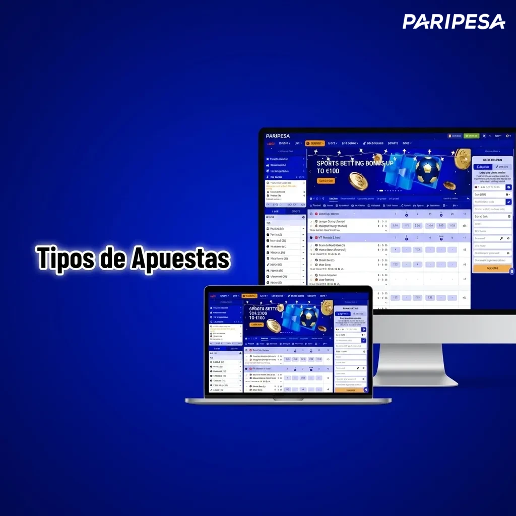 Diagrama comparativo de tres tipos de apuestas: Simple, Sistema y Express, mostrando su estructura y cálculo de ganancias