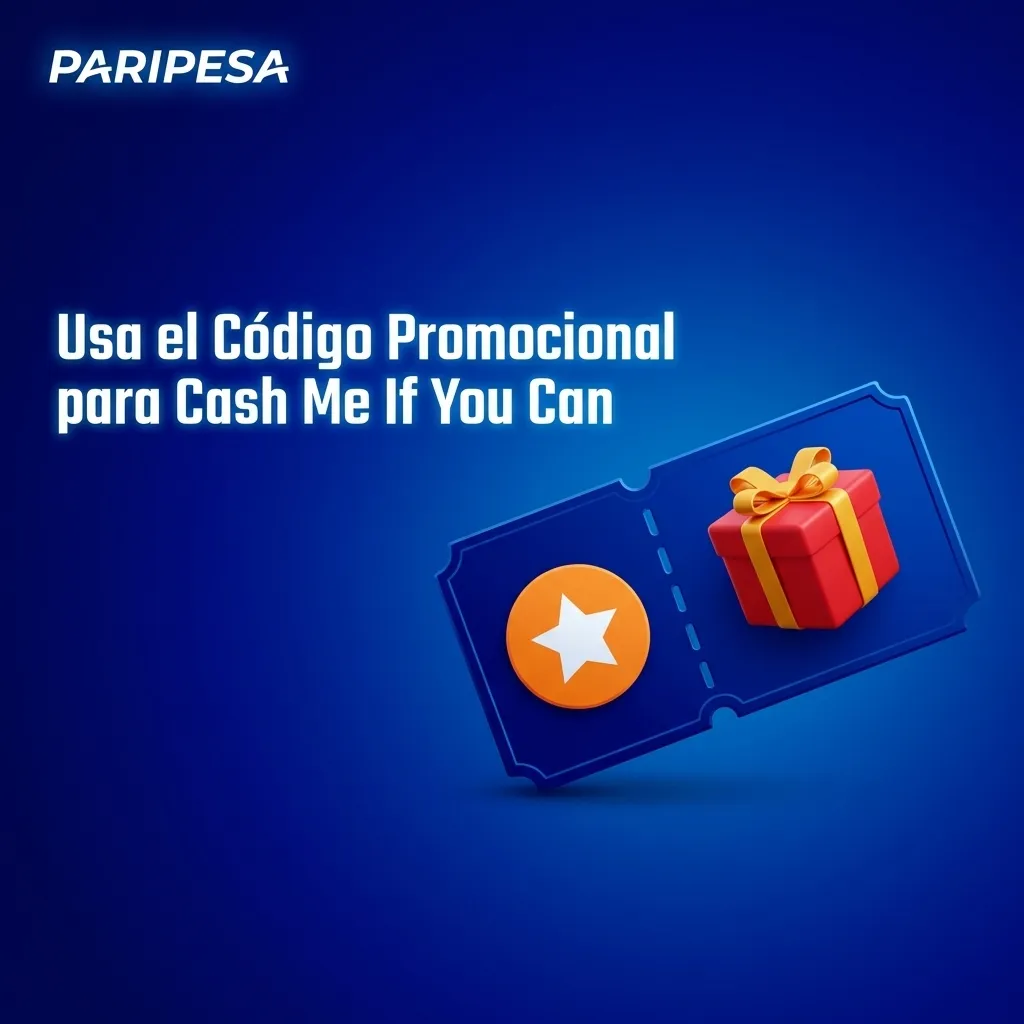 Pantalla de registro mostrando campo para ingresar código promocional CASHCL2024 en Cash Me If You Can