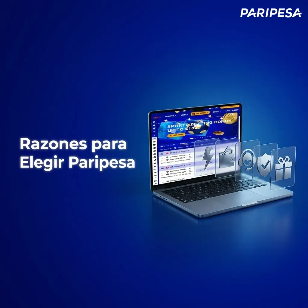 Paripesa sports betting platform highlighting competitive odds, local payment methods, and 24/7 Spanish support for Chile