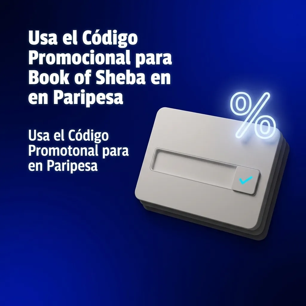 Book of Sheba promotional code BOOKSHEBA2024 offering 20 free spins bonus on Paripesa casino platform