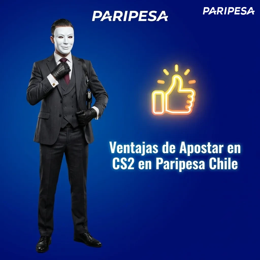 Paripesa Chile CS2 betting platform showing bonuses, payment methods, and live streaming features for Chilean users
